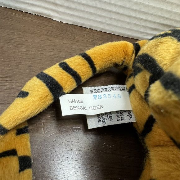 Webkinz Bengal Tiger Plush HM166 Stuffed Animal Toy – No Code - GUC - Picture 7 of 8